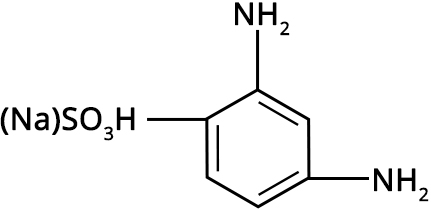 Meta phenylene diamine 4 Sulfonic Acid Sodium Salt Molecular Formula